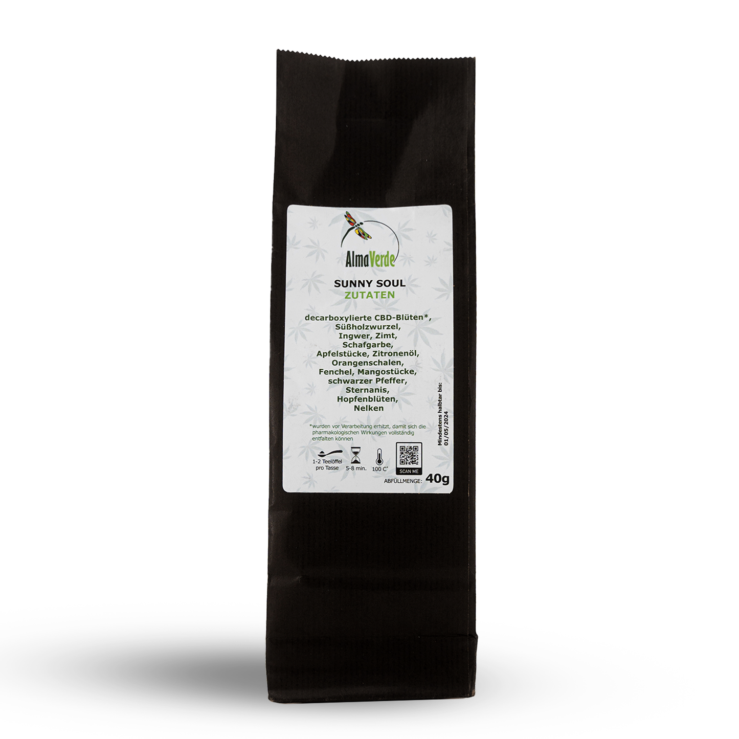 AlmaVerde Sunny Soul – Hemp Botanical Blend